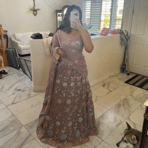 Lavender Lehenga Choli (Indian Outfit)